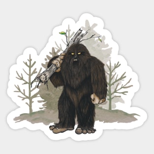 The Wildman Sticker